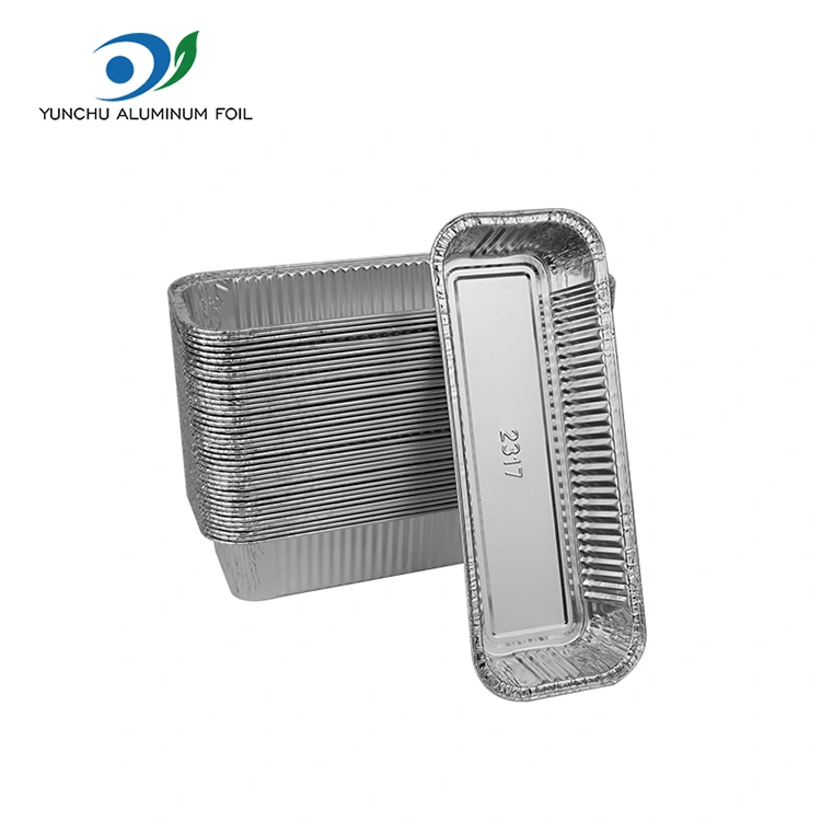 Ορθογώνιες μπαγκέτες ασημί αλουμινίου αλουμινίου