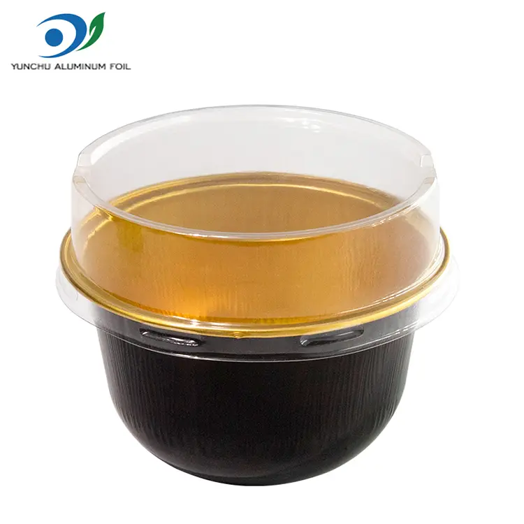 Τι είναι τα στρογγυλά δοχεία αλουμινόχαρτου με λείο τοίχωμα ψησίματος;