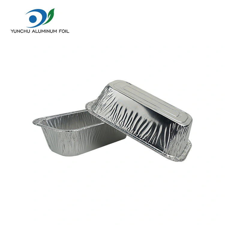 Ορθογώνια φριτέζα ψήσιμο ασημιού αλουμινίου αλουμινίου