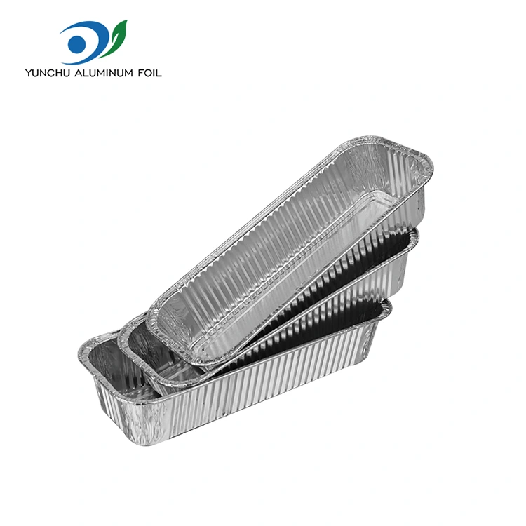 Ορθογώνιες μπαγκέτες ασημί αλουμινίου αλουμινίου