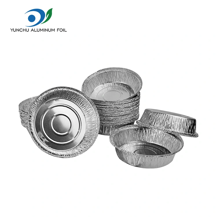 Στρογγυλή φριτέζα ψησίματος δίσκου Ασημιού αλουμινίου αλουμινίου