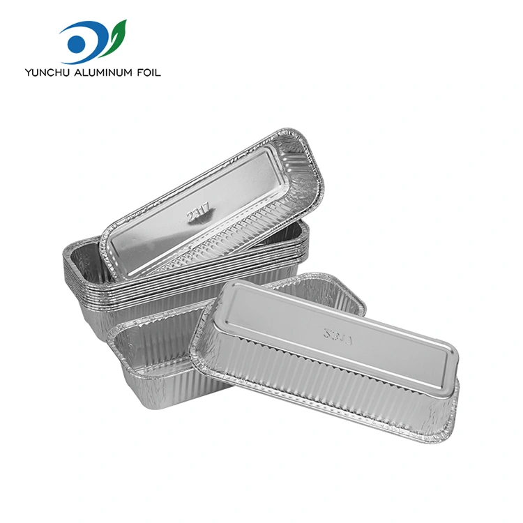 Ορθογώνιες μπαγκέτες ασημί αλουμινίου αλουμινίου