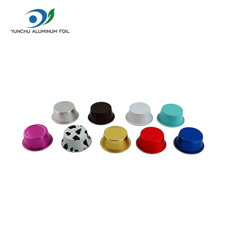 Έγχρωμες γύρους λουλούδια αλουμινίου αλουμινίου