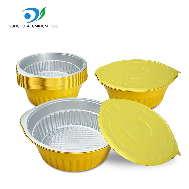 Διαθέσιμο κάμπινγκ χρυσού στρογγυλού αλουμινίου αλουμινίου