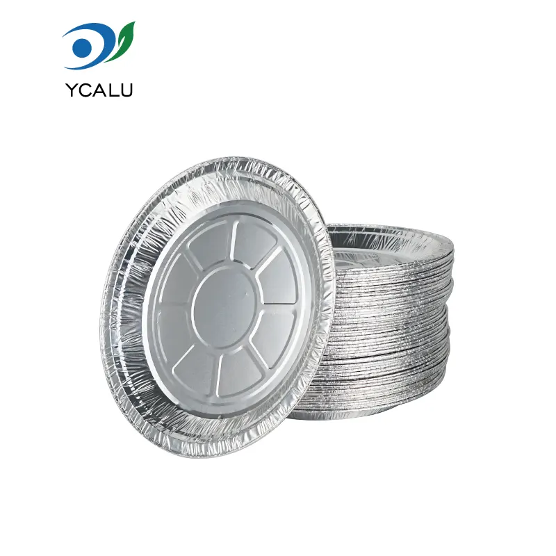Φριτέζα αέρα μιας χρήσης Ασημένιο αλουμινόχαρτο Δοχεία τροφίμων