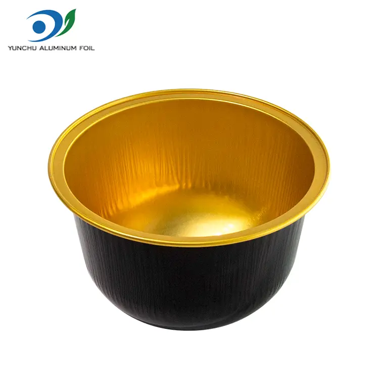 Heavy Duty Round Smooth Aluminum Foil Containers