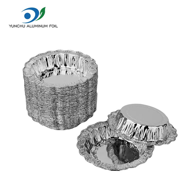 Δαντέλα στρογγυλό κέικ ψησίματος ασημένιο αλουμίνιο αλουμινόχαρτο