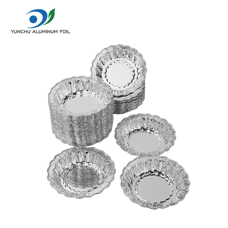 Δαντέλα στρογγυλό κέικ ψησίματος ασημένιο αλουμίνιο αλουμινόχαρτο