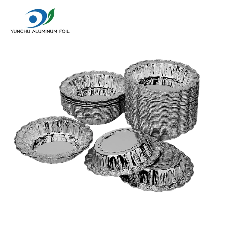 Δαντέλα στρογγυλό κέικ ψησίματος ασημένιο αλουμίνιο αλουμινόχαρτο