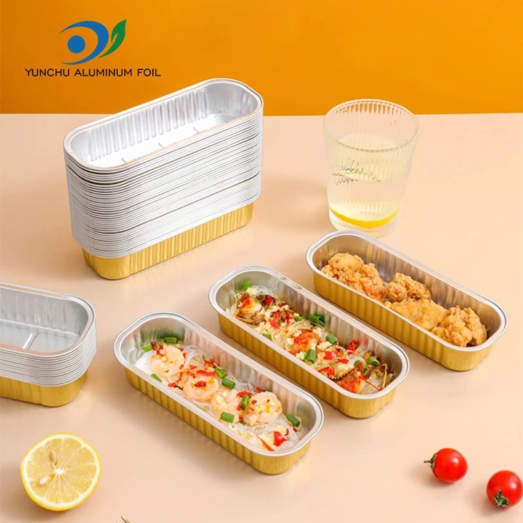 Ορθογώνιο κέικ ψησίματος Smoothwall αλουμινίου αλουμινίου