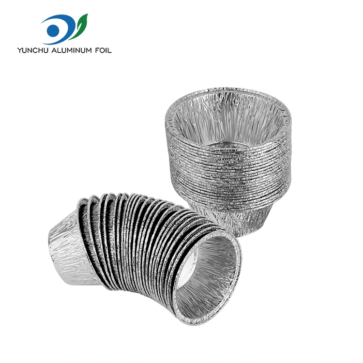 Στρογγυλό κέικ ψησίματος ασημένιο αλουμίνιο αλουμινόχαρτο δοχείο τροφίμων