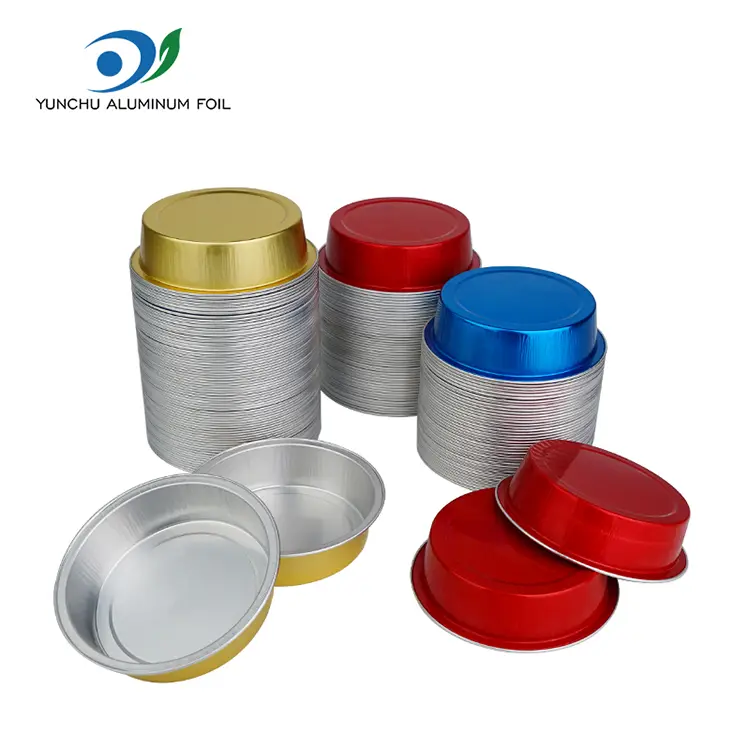 Στρογγυλό κέικ ψησίματος Smoothwall αλουμινίου αλουμινίου