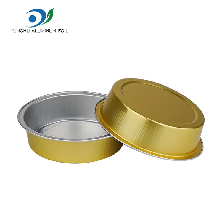 Στρογγυλό κέικ ψησίματος Smoothwall αλουμινίου αλουμινίου