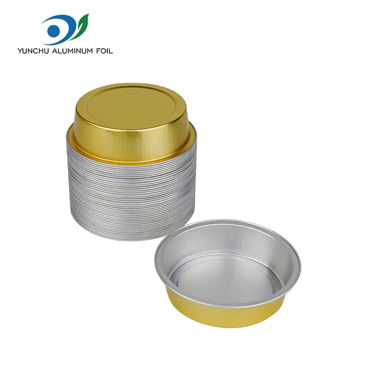 Στρογγυλό κέικ ψησίματος Smoothwall αλουμινίου αλουμινίου