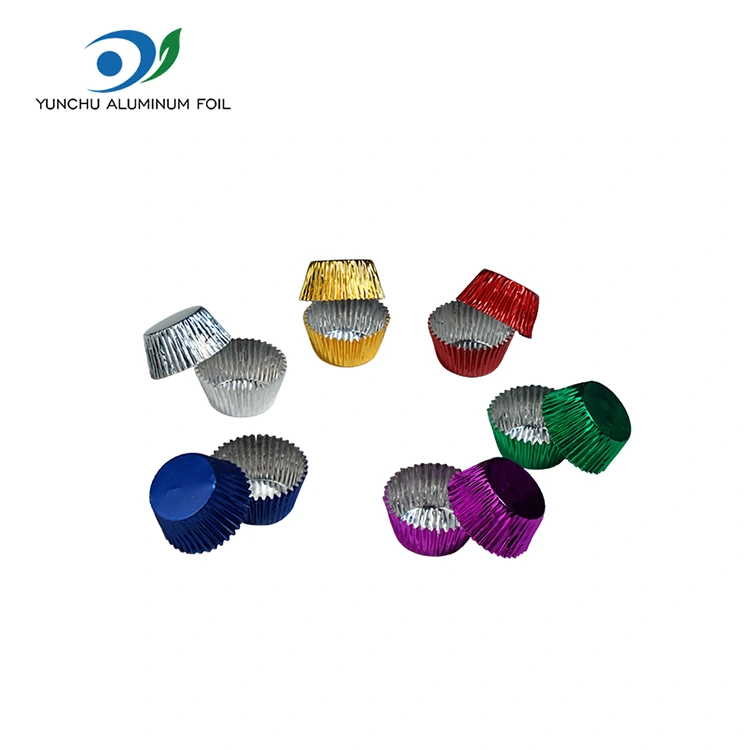 Στρογγυλό μικρό πακέτο ψησίματος ασημένιου αλουμινίου αλουμινίου δοχείο τροφίμων Στρογγυλό μικρό πακέτο ψησίματος ασημένιου αλουμινίου αλουμινίου δοχείο τροφίμων