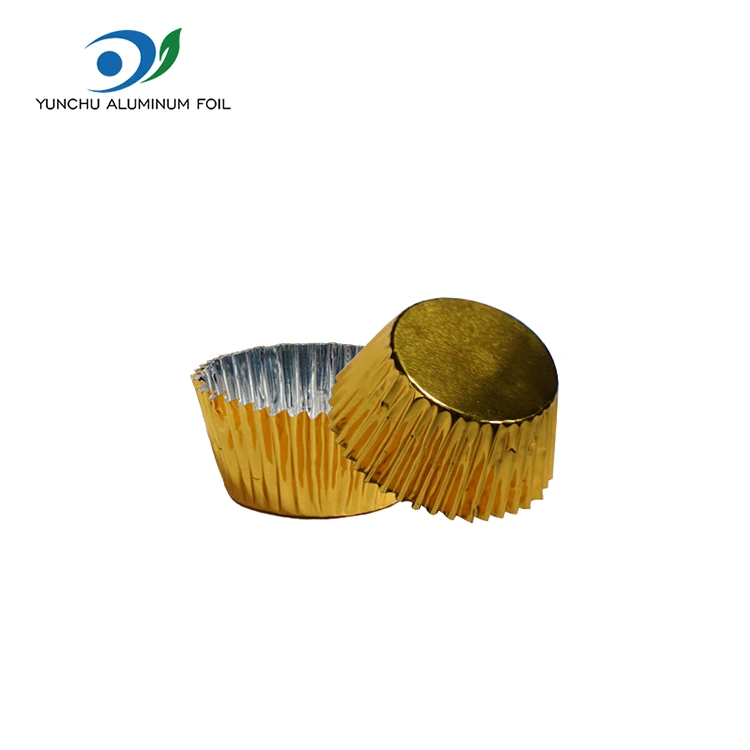 Στρογγυλό μικρό πακέτο ψησίματος ασημένιου αλουμινίου αλουμινίου δοχείο τροφίμων